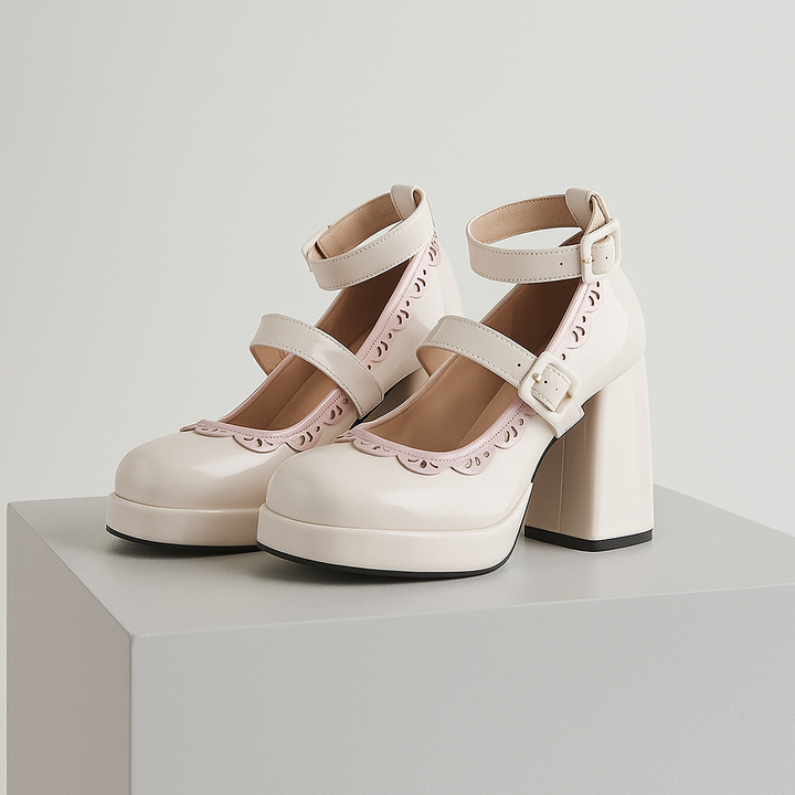 Sonia - Tacones de cuero