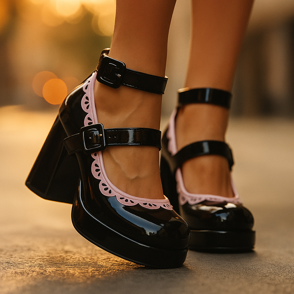 Sonia - Tacones de cuero