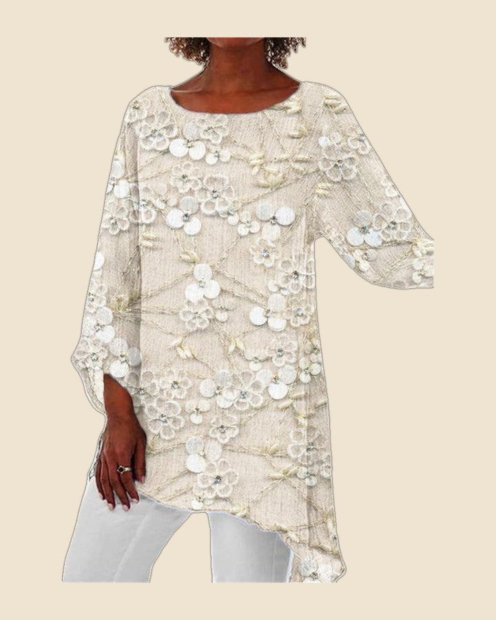 Adela - Blusa suelto floral