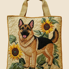 Bolso Pastor Alemán Floral