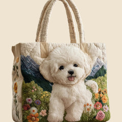 Bolso Bichón Floral