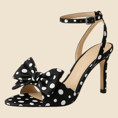 Andrea - Tacones vintage estampado