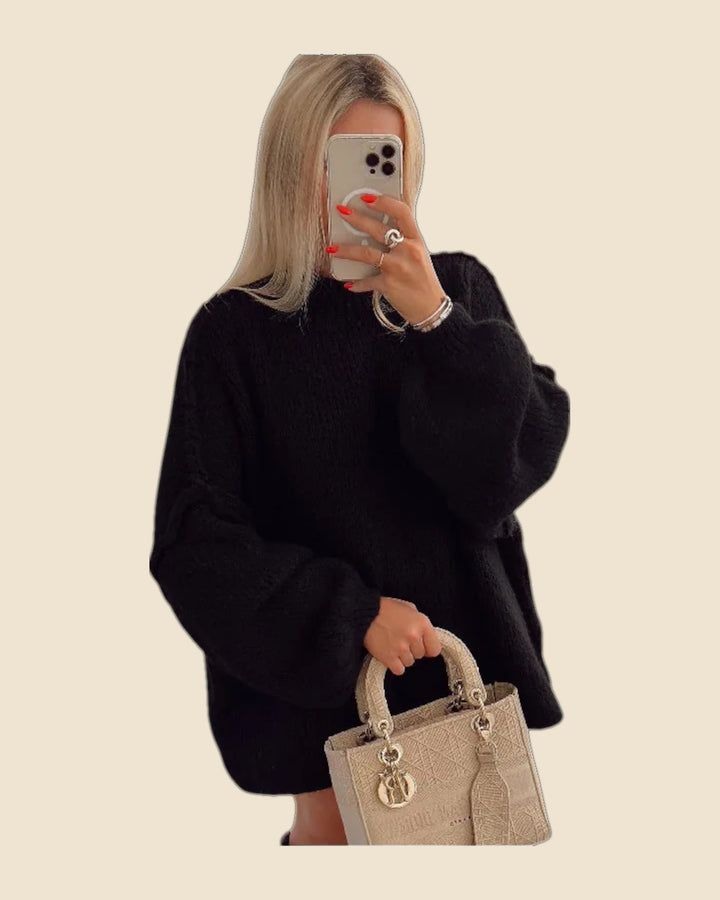 Antonia - Jersey oversized escote