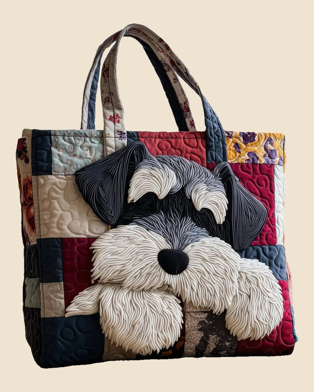 Bolso Schnauzer Floral