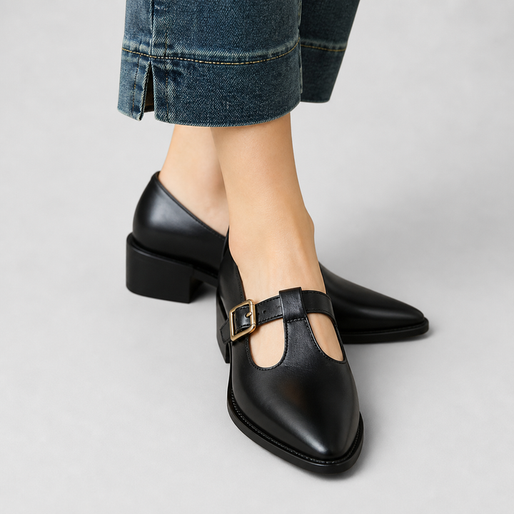 Mia - Zapatos con hebilla ortopédicos