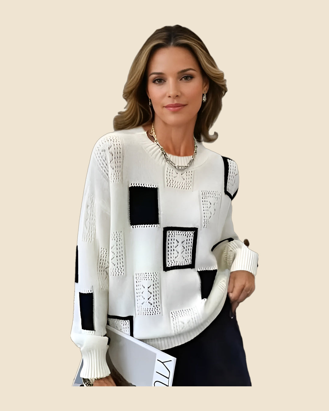 Beatriz - Jersey elegante escote
