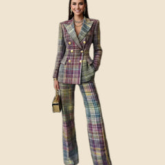Begona - Pantalon elegante estampado