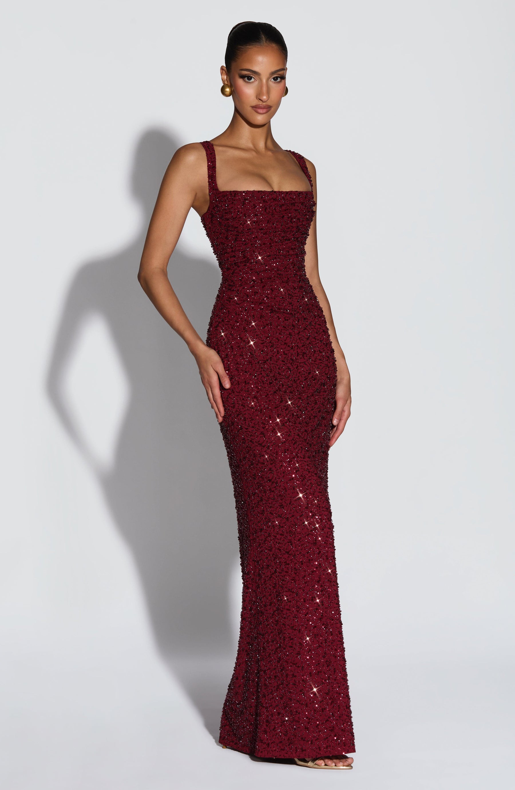 Rosa - Vestido de gasa