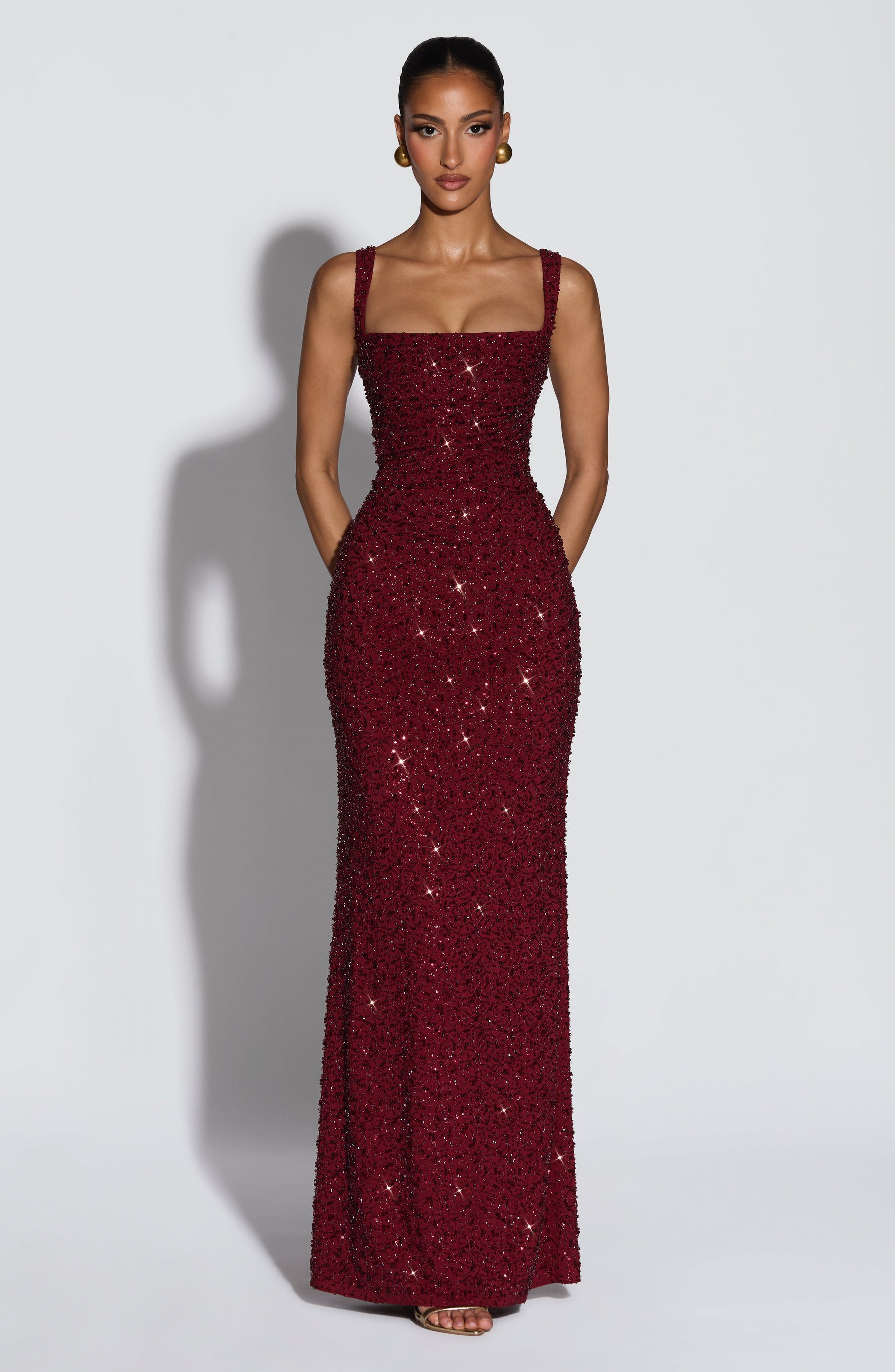 Rosa - Vestido de gasa