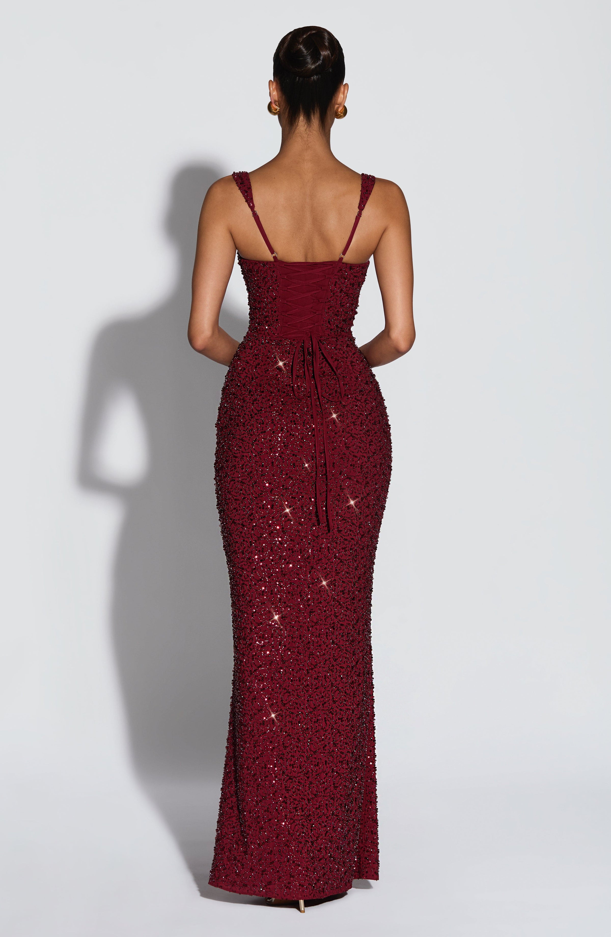 Rosa - Vestido de gasa
