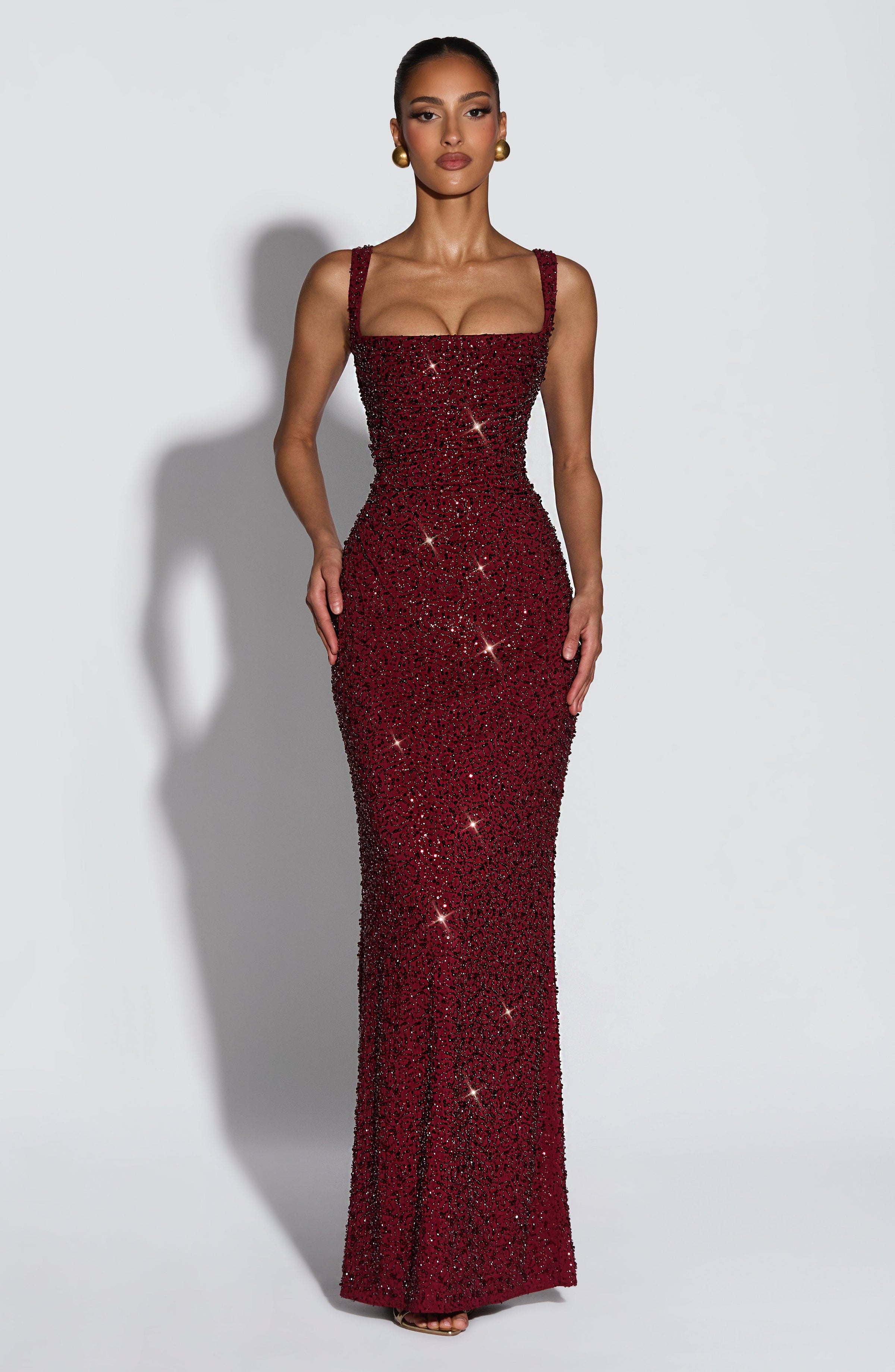 Rosa - Vestido de gasa