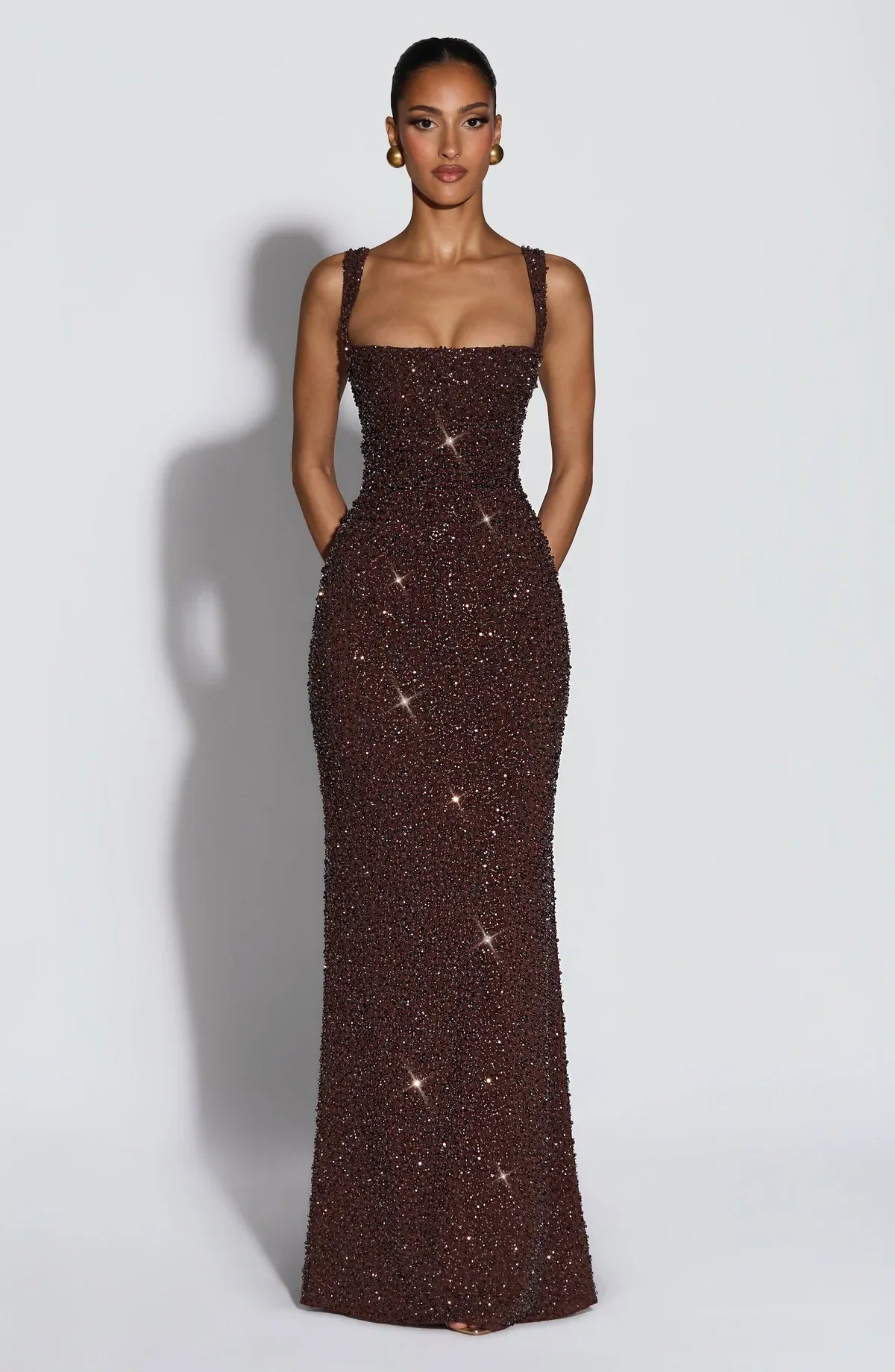 Rosa - Vestido de gasa