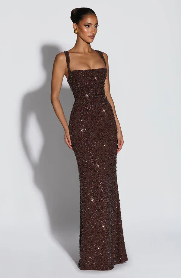 Rosa - Vestido de gasa