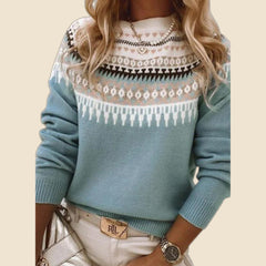Carmen - Jersey elegante cuello redondo
