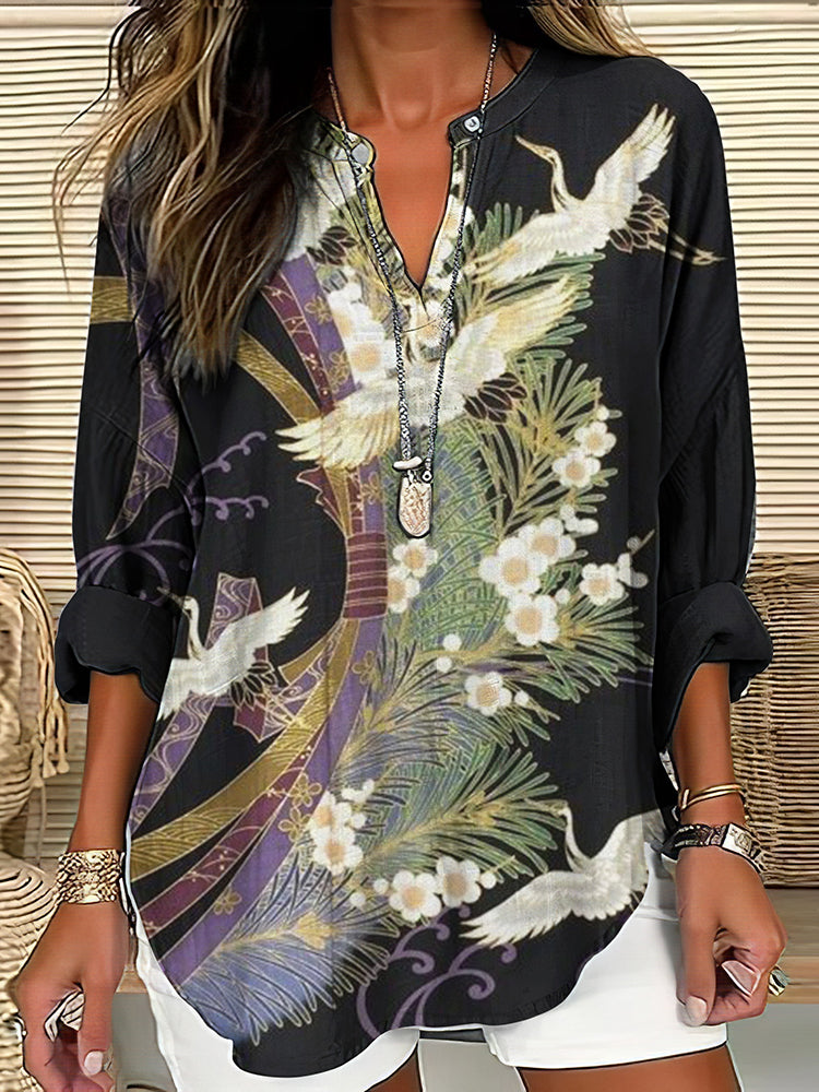 Ana - Blusa mini fluido