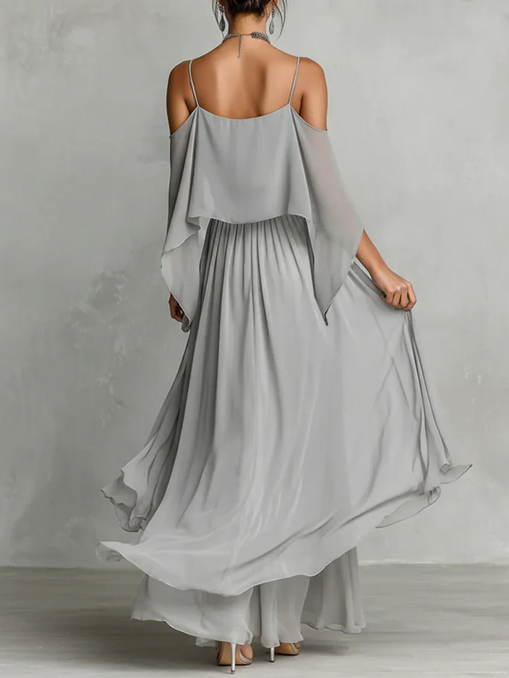 Sofia - Conjunto fluido gris