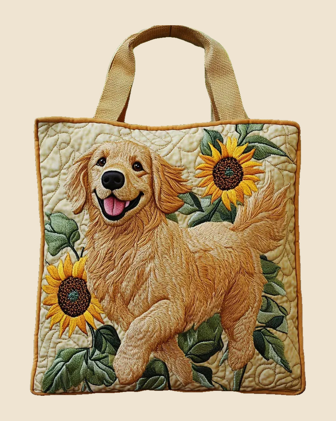 Bolso Terciopelo Dorado