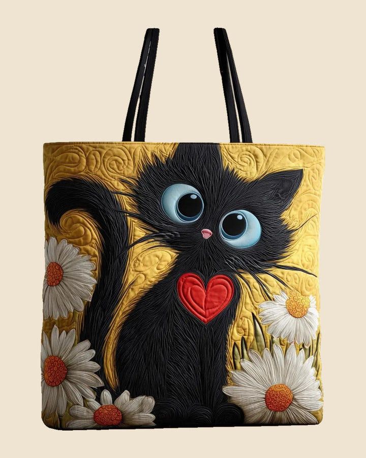 Bolso Gato Margaritas Corazón