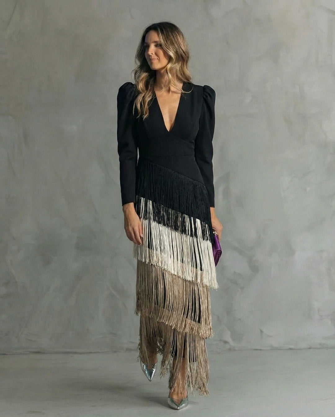 Alicia - Vestido midi elegante
