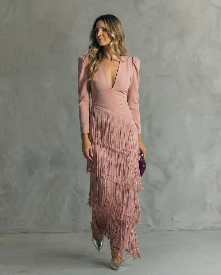 Alicia - Vestido midi elegante