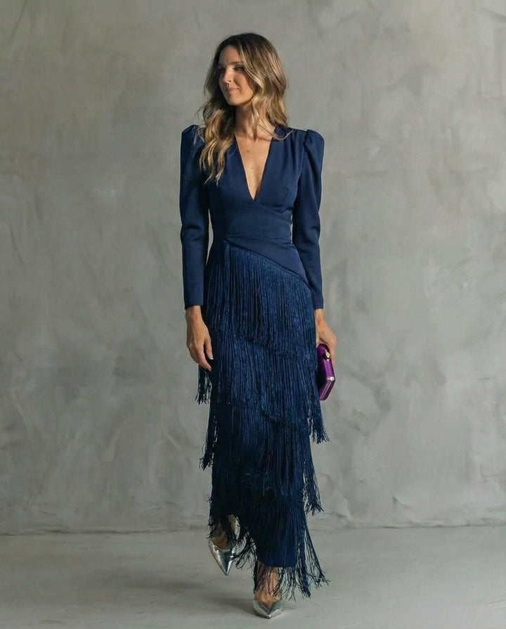 Alicia - Vestido midi elegante