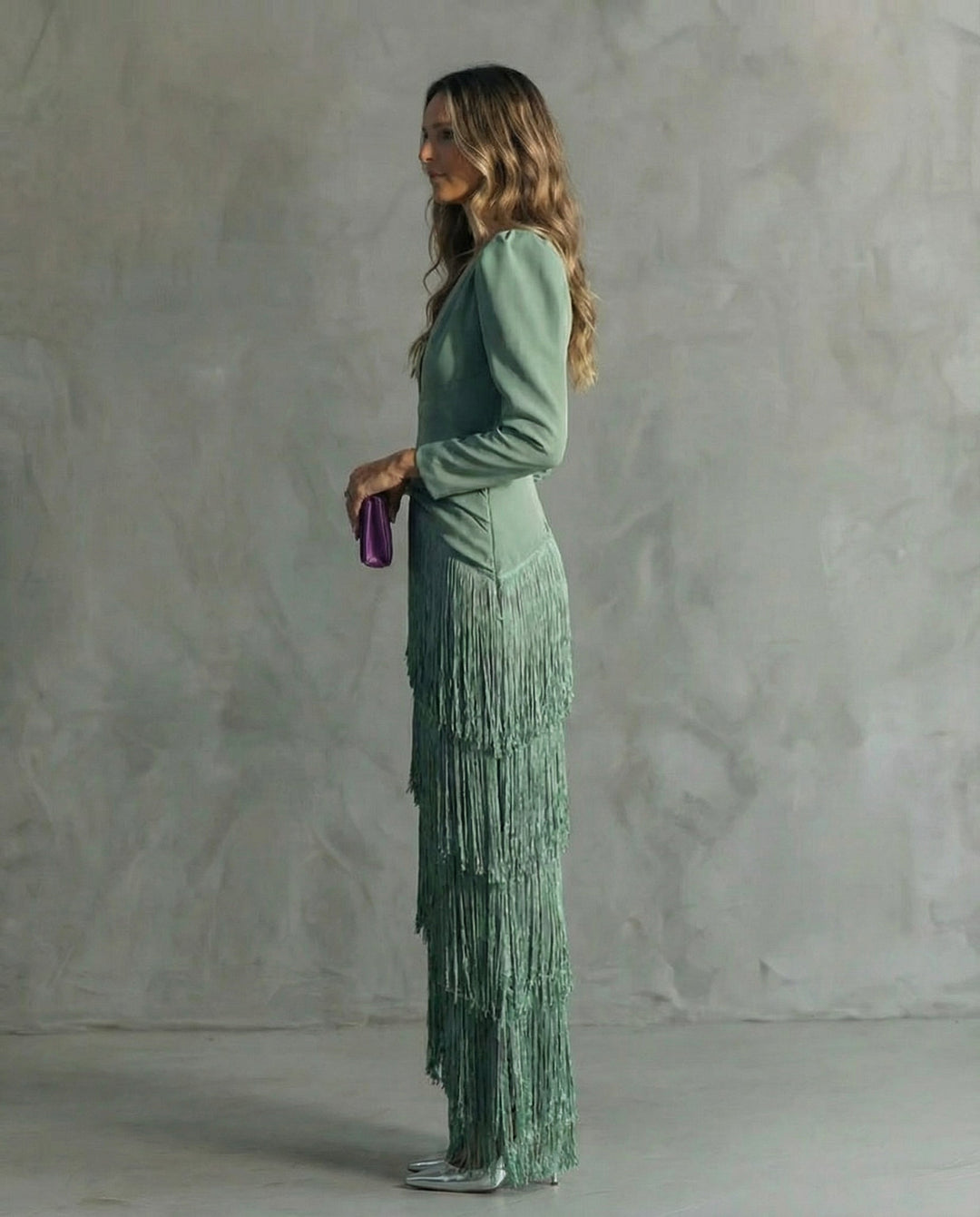 Alicia - Vestido midi elegante