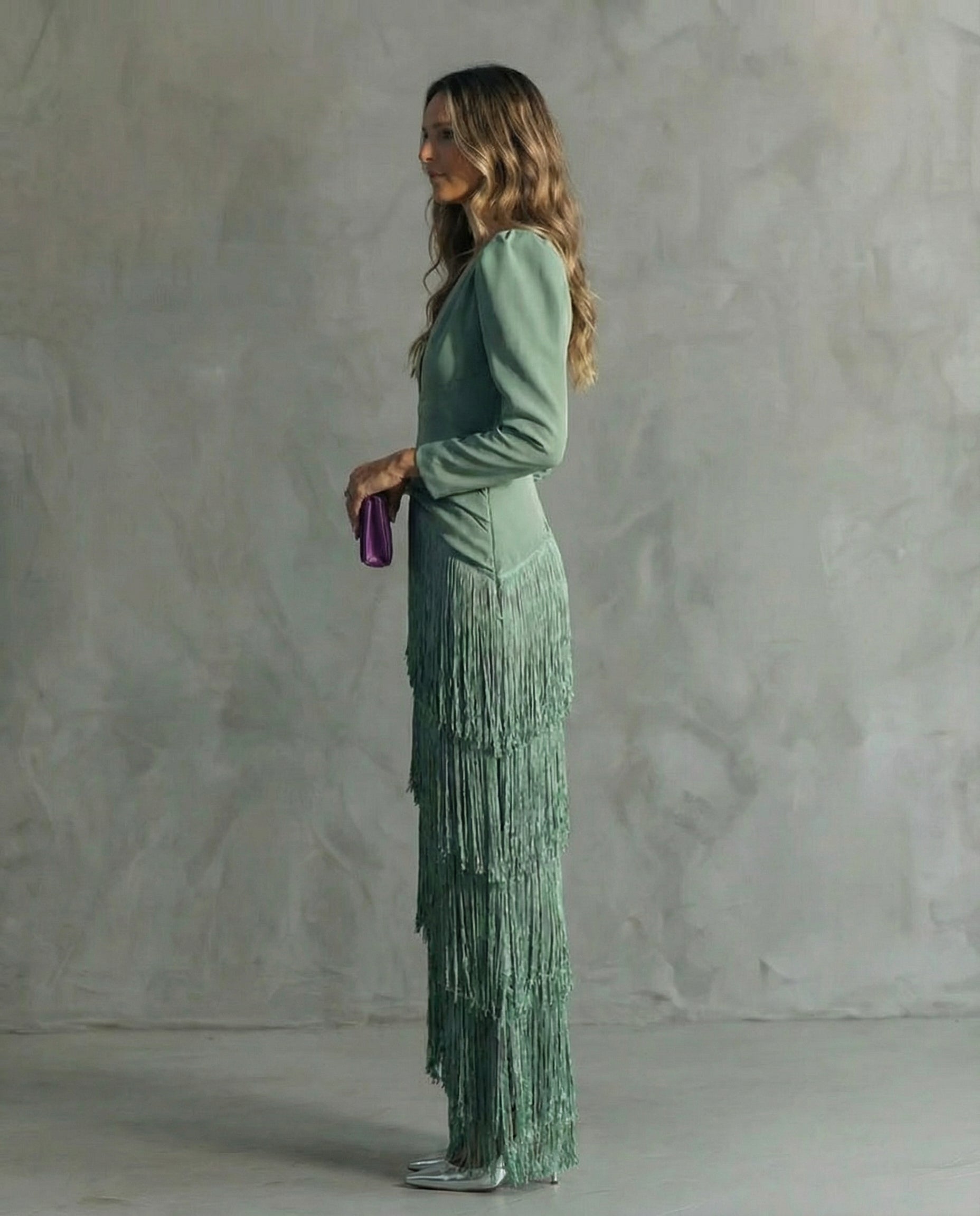Alicia - Vestido midi elegante