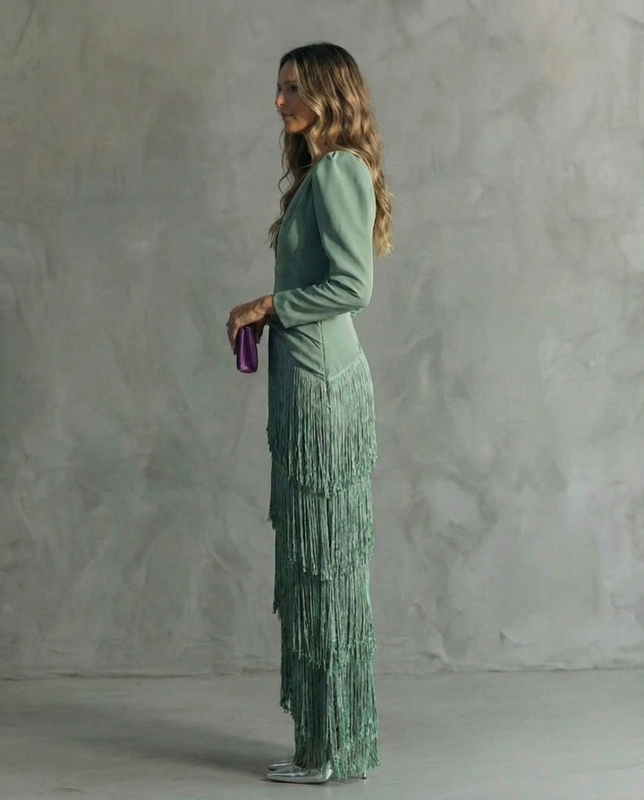 Alicia - Vestido midi elegante