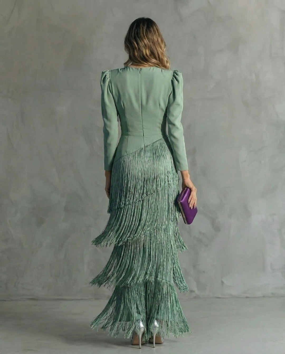 Alicia - Vestido midi elegante