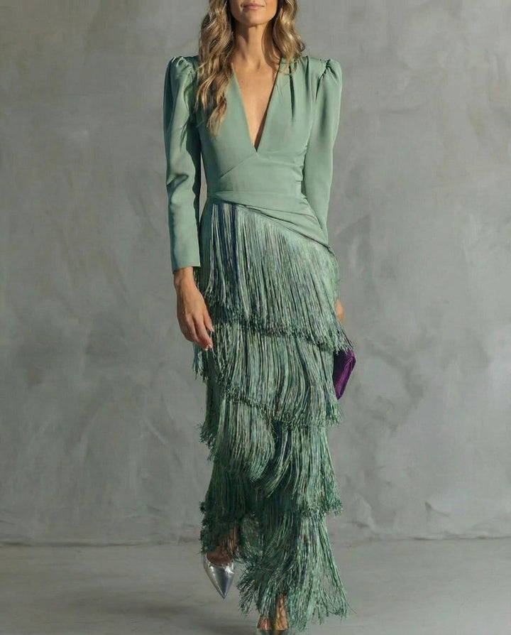 Alicia - Vestido midi elegante