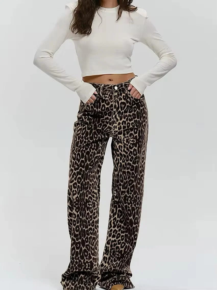 Eva - Pantalon mini estampado