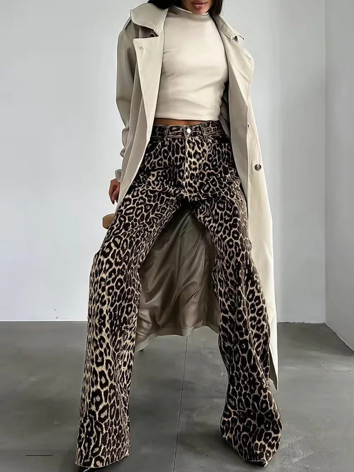 Eva - Pantalon mini estampado