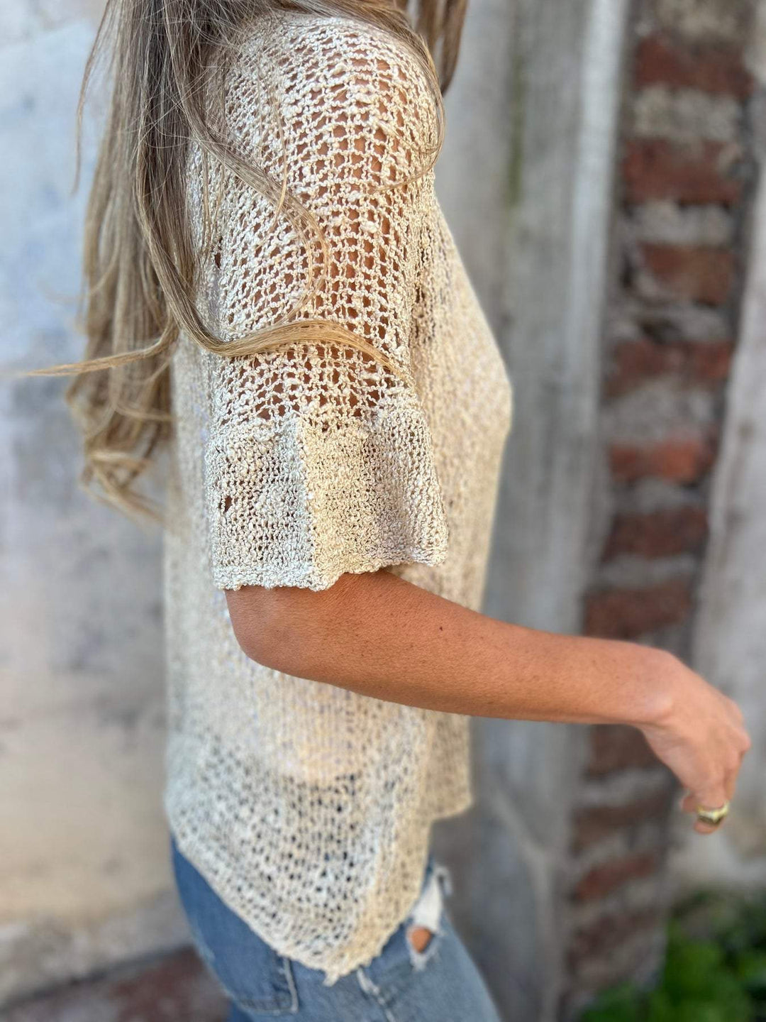Nuria - Blusa mini ajustado