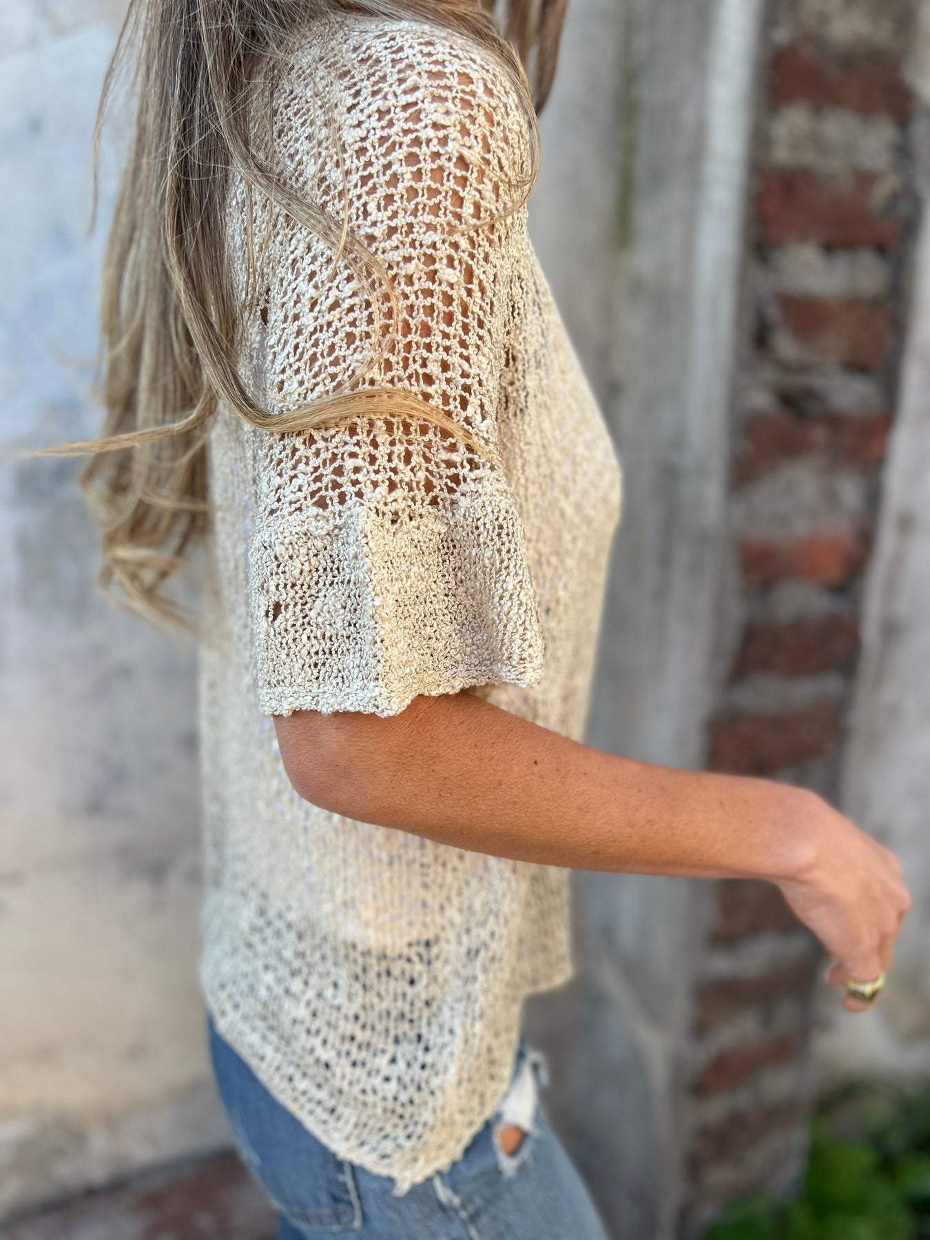 Nuria - Blusa mini ajustado