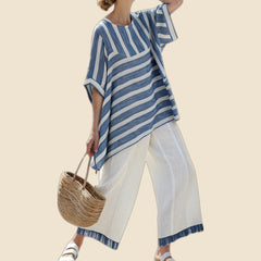 Laura - Conjunto rayas