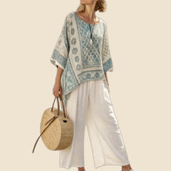 Lucia - Conjunto vintage estampado