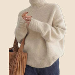Marta - Jersey elegante cuello alto