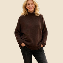 Marta - Jersey elegante cuello redondo