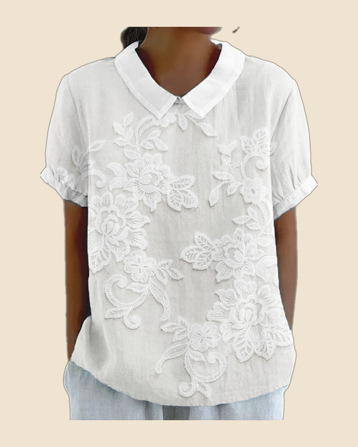 Monica - Blusa vintage floral
