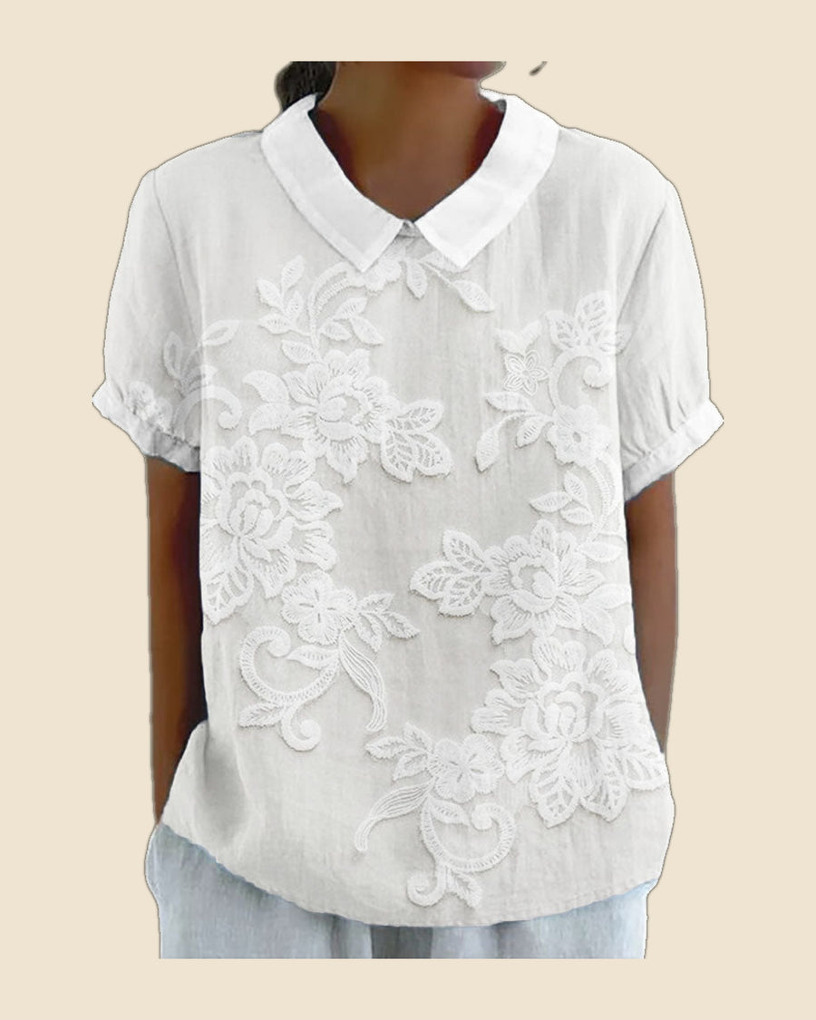 Monica - Blusa vintage floral
