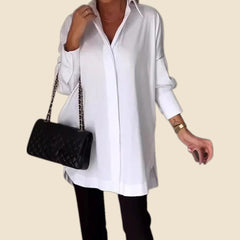 Rosa - Blusa holgado manga larga