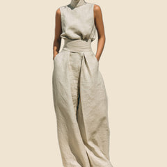 Rosa - Conjunto holgado sin mangas