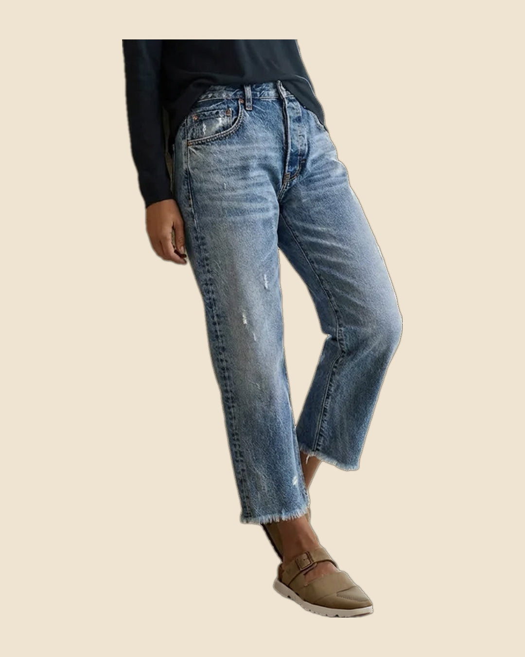 Rosa - Pantalon maxi elegante
