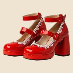 Sonia - Tacones de cuero