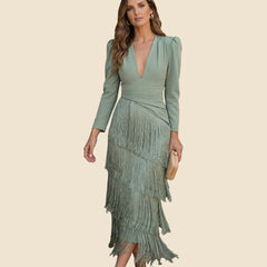 Ronda - Vestido con flecos