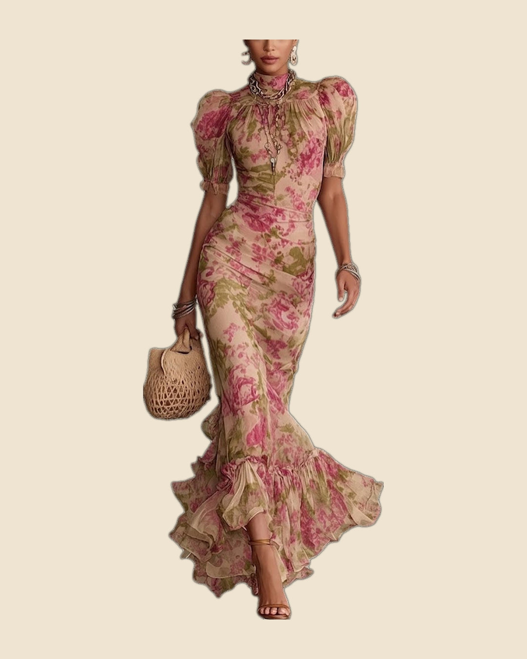 Victoria - Vestido largo vintage
